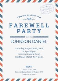 Military Going Away Party Invitation Templates Free For