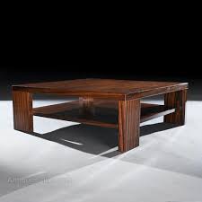 20th C Macassar Wood Two Tier Coffee Table