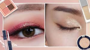 5 glitter makeup looks using rom nd