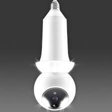 Zeus World S First Auto Tracking And Light Bulb Security Camera Amaryllo