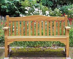 Runnymede 3 Seater Teak Garden Bench 1 5m