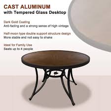 Mondawe Cast Aluminium Patio Round