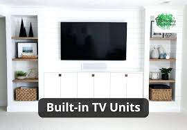 create your custom built in tv units