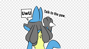 They are mobile and used for sensing auras: Lucario Sticker Nintendo Mammal Tagalog Meme Mammal Hand Paw Png Pngwing