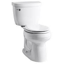 Toilet clogs seem to happen at the most inopportune moments. Kohler Cimarron Comfort Height 2 Piece Round Toilet White 22907 0 Rona