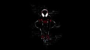 All trademarks/graphics are owned by their respective creators. Miles Morales 4k Wallpaper Spider Man Dark Black Background Artwork 5k 8k Graphics Cgi 1902