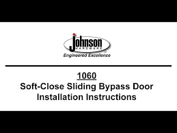 1060 soft close sliding byp door