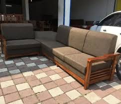 lrf l teak wood corner sofa 22 size