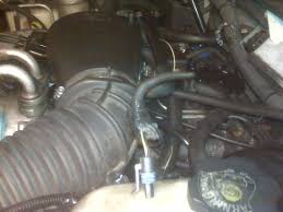 It comes out of the main wiring harness, it's not part of the air filter system nor throttle body. 2000 Blazer Engine Harness Diagram Blazer Forum Chevy Blazer Forums