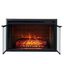 In Ventless Electric Fireplace Insert