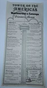 46 Precise Menu At Chart House Tower Of Americas
