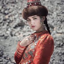 It is bounded on the north by russia, on the east by china, on the south by kyrgyzstan, uzbekistan, the aral sea, and turkmenistan. Kazakh Girl Kazakhstan Traditional Outfits Traditional Fashion Fashion