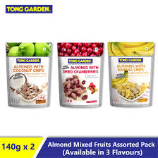 qoo10 tong garden almonds mixed
