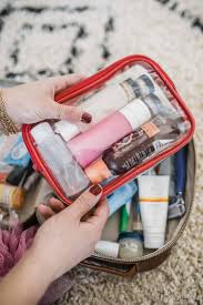 how to pack a toiletry bag the