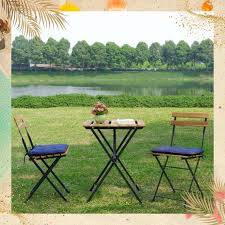 Foldable Patio Table Chairs