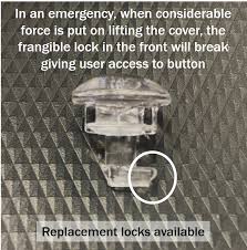 Secure Locking Door Release Break Glass