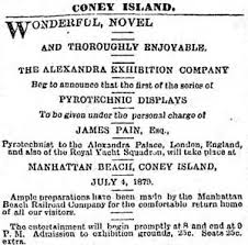 coney island history pain s fireworks