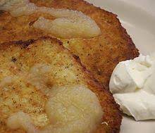 Batter for each pancake onto a hot, lightly greased griddle. Potato Pancake Wikipedia