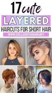 17 short layered hairstyles you should