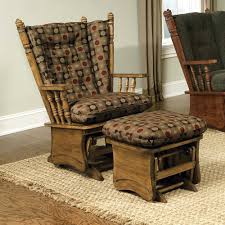 Chair pads for glider rockers. Brooks Furniture Wing Back Solid Panel Glider Rocker Rocking Chair Glider Rocker Chair Glider Rocker Glider Rocking Chair