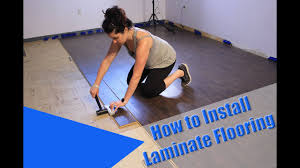 how to install laminate flooring for