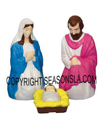 Outdoor Nativity Scene Set Scenes By General Foam Plastics