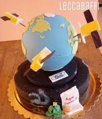 Image result for satellite cake