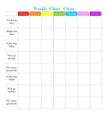 Family Chore Printables Online Charts Collection