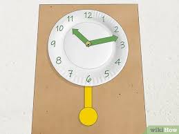 How To Make A Paper Clock With