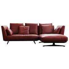 Hil Hil Two Seater Corner Sofa Leather