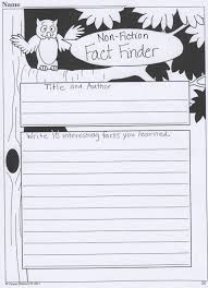 Ms Hills Fifth Grade Non Fiction Book Report Forms