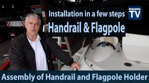From the location of flag #88 go directly south. How To Installation Of Handrail Flagpole Holder Youtube