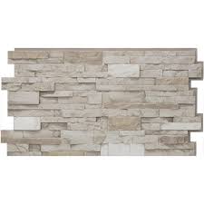 Almond Taupe Stone Veneer Panel