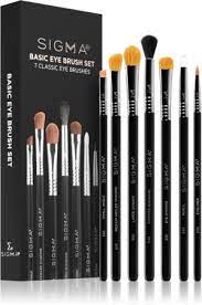 sigma beauty basic eye brush set kit de