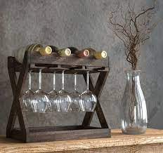 Wine Glass Storage Wine Bottle Rack