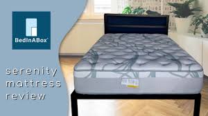bed in a box serenity mattress review