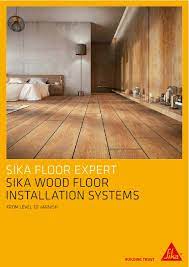 sika wood floor installation systems