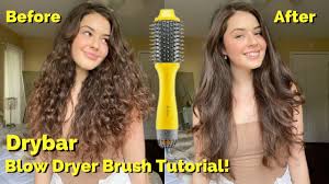 dry bar dryer brush hair tutorial