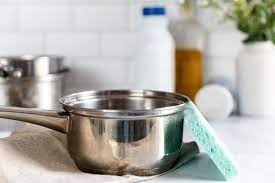 how to clean stainless steel cookware