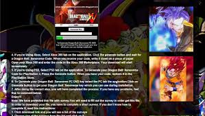 Dragon ball xenoverse revisits famous battles from the series through your custom avatar and other classic characters. Dragon Ball Xenoverse Key Generator Pc Ps3 Xbox 360 Video Dailymotion