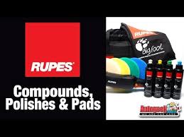 Rupes Pads And Chemicals