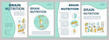brain nutrition brochure template nuts