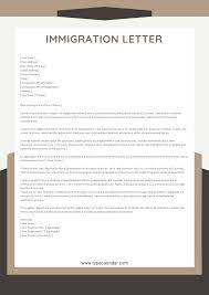 free printable immigration letter