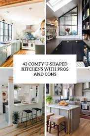 43 comfy u shaped kitchens with pros