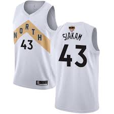 As no other team had prior attempted such a design, this jersey's uniqueness what sets this jersey apart from its away alternative is the subtle yet effective purple trim. Raptors 43 Pascal Siakam White 2019 Finals Bound Basketball Swingman City Edition 2018 19 Jersey On Sale For Cheap Wholesale From China