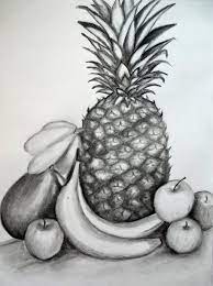 If apples and grapes are not your thing, just find something else that catches your interest. How To Draw A Still Life Composition A Step By Step Guide Fruits Drawing Vegetable Drawing Fruit Sketch