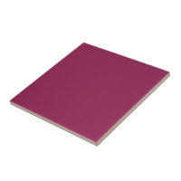 plum purple solid color tile zazzle