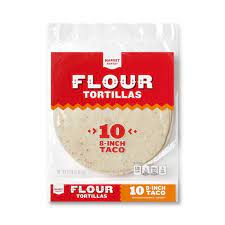 Flour Tortilla 8 Inch gambar png