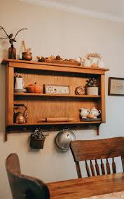 Rustic Fall Farmhouse Shelf Decor Ideas