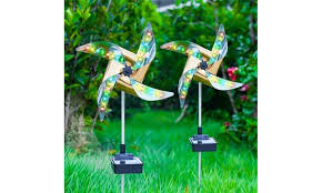 Up To 43 Off On 2pcs Solar Garden Wind